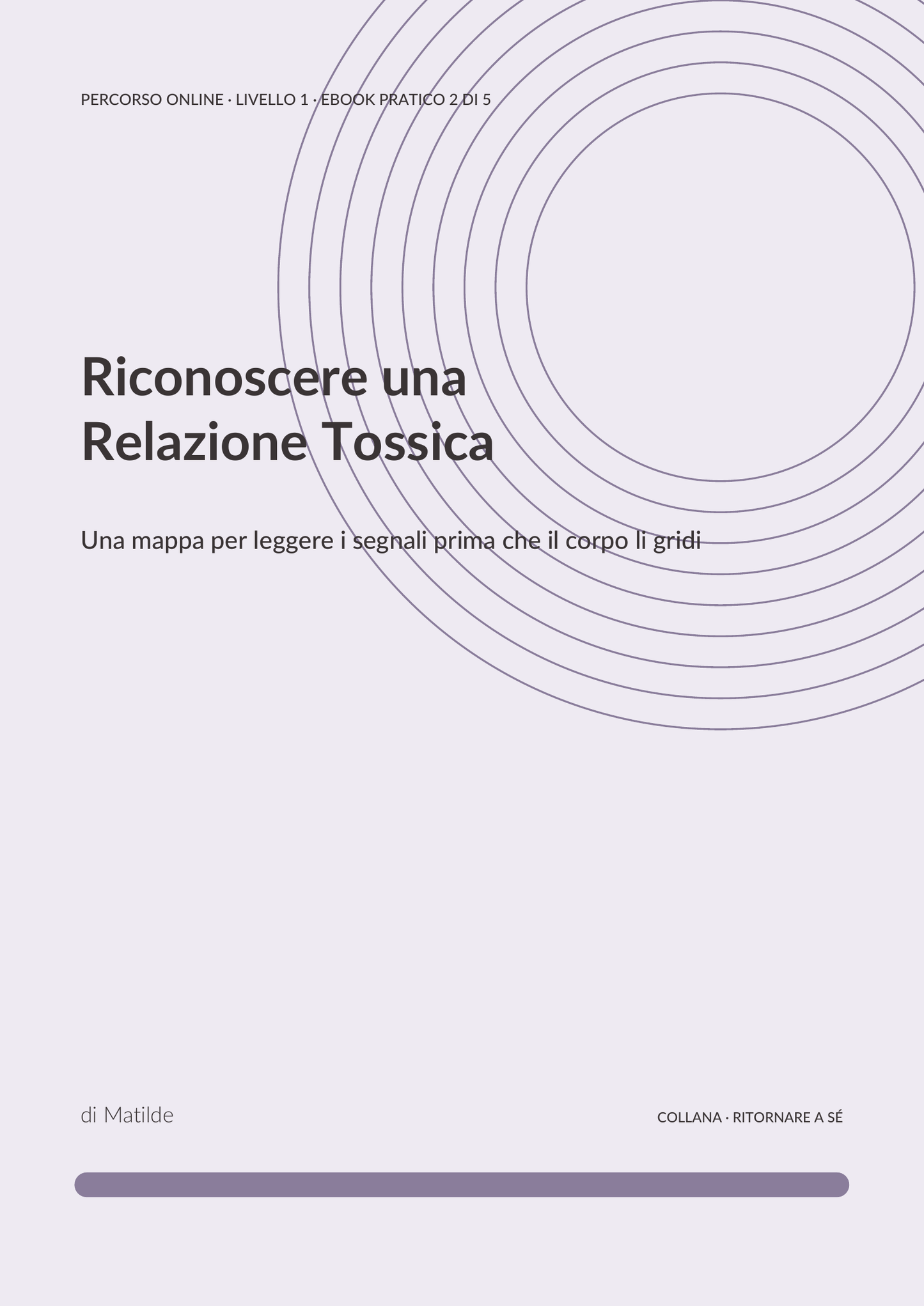 Riconoscere una Relazione Tossica